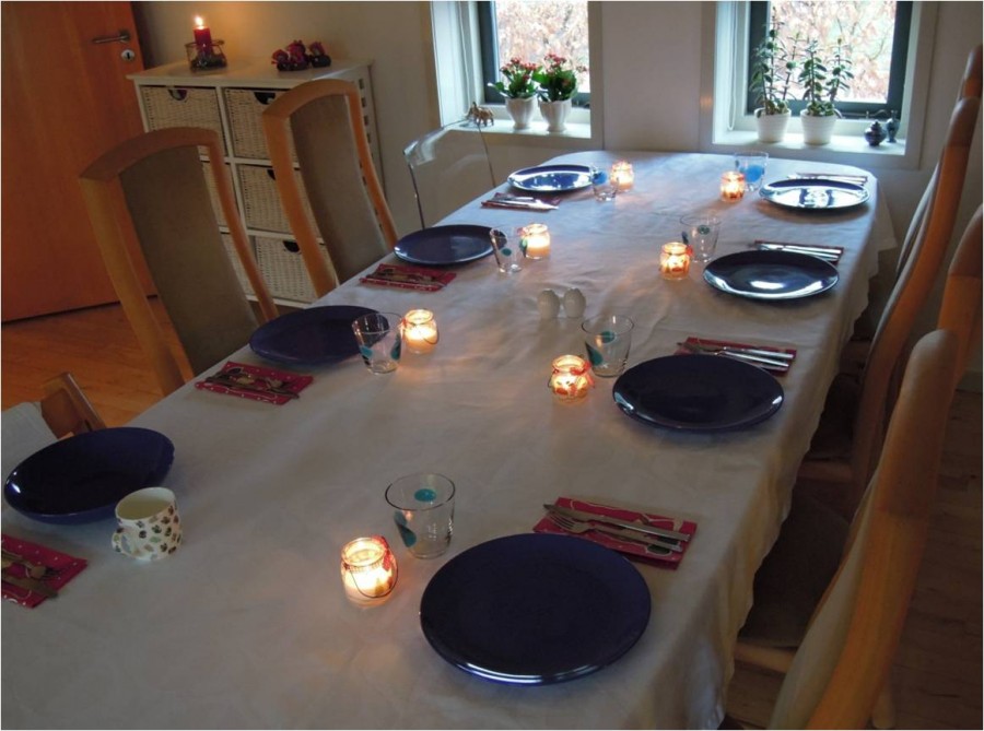 Julefrokost 2013 Stor stue indretning