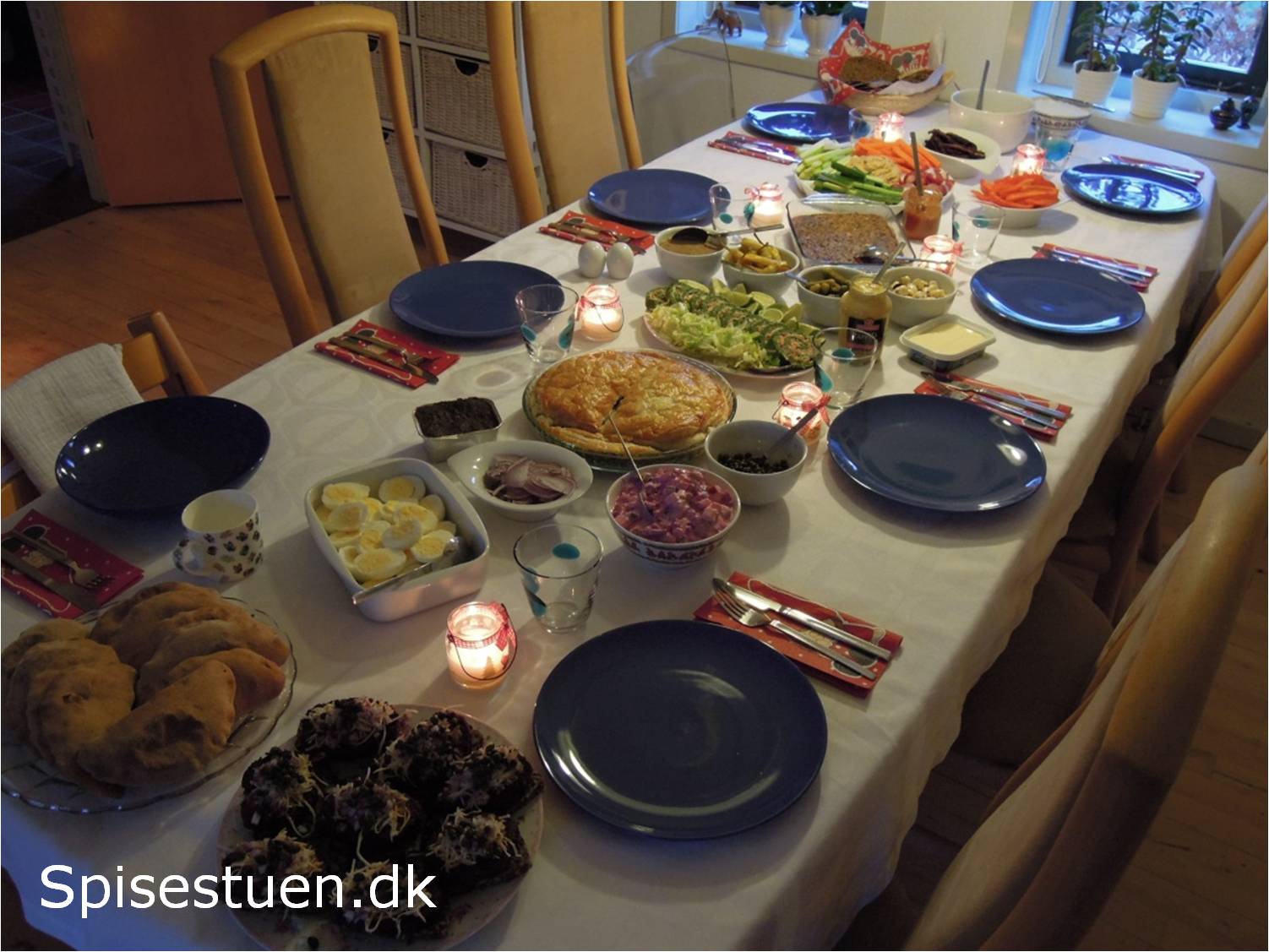 Julefrokost 2013 Stor stue indretning