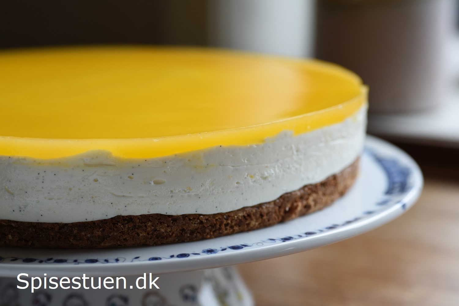 Ostelagkage med appelsin Stor stue indretning
