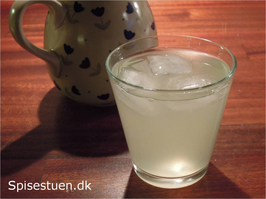 Lemonade med ingefær – uden sukker